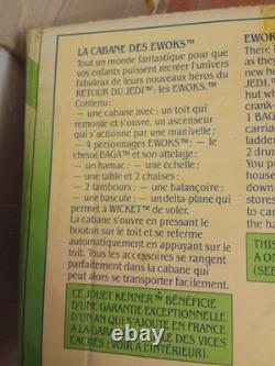 Rare-star Wars-la Cabane Des Ewoks-kenner-1985-ewok Family Treehouse+boite Rare-star Wars-la Cabane Des Ewoks-kenner-1985-ewok Family Treehouse+boite