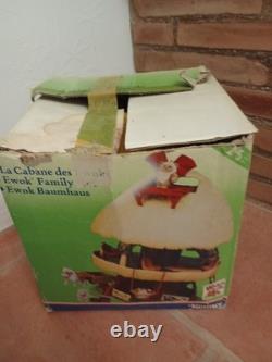 Rare-star Wars-la Cabane Des Ewoks-kenner-1985-ewok Family Treehouse+boite