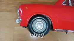 Rarissime Jouet Ancien Elgi Fiat 850 1/10 Longueur 32cm Années 60
