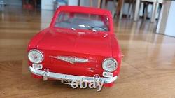 Rarissime Jouet Ancien Elgi Fiat 850 1/10 Longueur 32cm Années 60