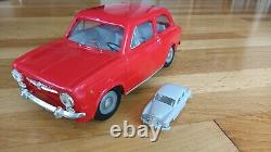 Rarissime Jouet Ancien Elgi Fiat 850 1/10 Longueur 32cm Années 60