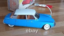 Rarissime Jouet Ancien Paya Citroën Ds21 Électrique Teleguidée Boite D'origine