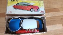 Rarissime Jouet Ancien Paya Citroën Ds21 Électrique Teleguidée Boite D'origine