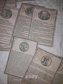 Rarissime jeu de cartes de 1840 chez Didot époque Louis-Philippe
