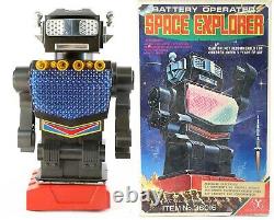 Robot SPACE EXPLORER 1970 made in Japan / jouet ancien antique toy