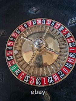 Roulette Ancienne Bakélite Jeu 36 CM Casino