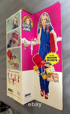 SUPER JAIMIE Poupée 30cm en boite originale Meccano bon état Bionic Woman