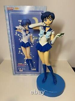 Sailor Moon Kyosho Figure Sailor Mercury Très Grande Figurine Vintage