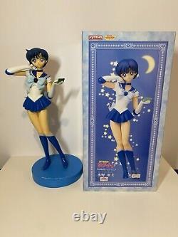 Sailor Moon Kyosho Figure Sailor Mercury Très Grande Figurine Vintage