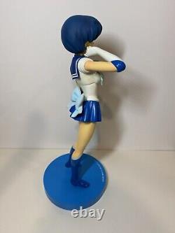 Sailor Moon Kyosho Figure Sailor Mercury Très Grande Figurine Vintage