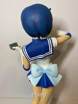 Sailor Moon Kyosho Figure Sailor Mercury Très Grande Figurine Vintage