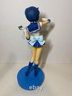 Sailor Moon Kyosho Figure Sailor Mercury Très Grande Figurine Vintage