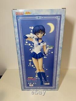 Sailor Moon Kyosho Figure Sailor Mercury Très Grande Figurine Vintage
