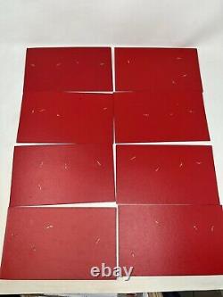 Série de 8 Planches De Loto Ancien Humoristique Lithographié Jouet Jeux