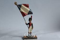 Soldat de plomb Porte drapeau Ier Régiment Garde de Paris Guy Renaud (59291)