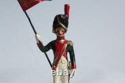 Soldat de plomb Porte drapeau Ier Régiment Garde de Paris Guy Renaud (59291)