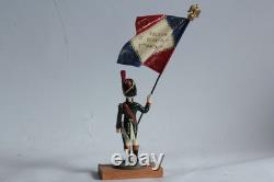 Soldat de plomb Porte drapeau Ier Régiment Garde de Paris Guy Renaud (59291)