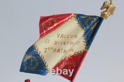 Soldat de plomb Porte drapeau Ier Régiment Garde de Paris Guy Renaud (59291)