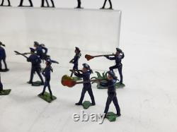 Soldats marins 3,5 cm avec maison de gardien ancien super décoratif