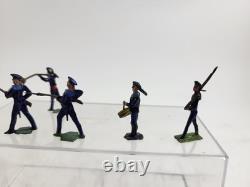 Soldats marins 3,5 cm avec maison de gardien ancien super décoratif