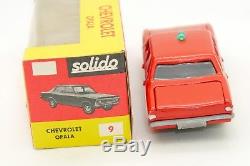 Solido Brosol 1/43 Chevrolet Opala Pompiers Bomberos #9 Avec Sa Boite