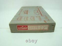 Solido Demontable Jouets A Transformation Coffret Canon C2 1951 Ancien