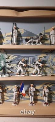 Starlux combattants Coffret Chasseurs Alpins luxe CH N°5 cf Timpo Toys Airfix