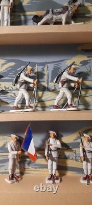 Starlux combattants Coffret Chasseurs Alpins luxe CH N°5 cf Timpo Toys Airfix