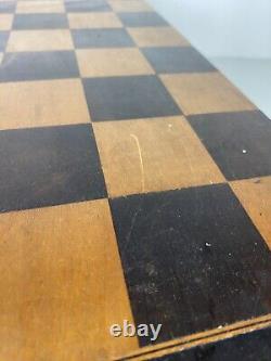 Sublime Jeu de Backgammon, Jacquet, Français Vintage en bois avec gobelets cuir