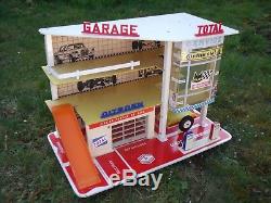 Superbe Garage Station Service Citroen Total Depreux 1973 Pour 1/43