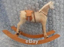 Superbe cheval miniature jouet poupée époque début 1900