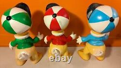 Sympa ancien pouet riri fifi loulou 1962 25 cm (walt disney production) 0593