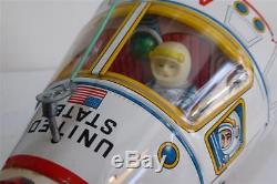 TM ou MT Apollo Space Craft jouet espace robot boite Battery Operated vintage 65