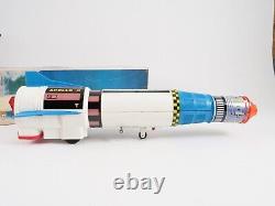 TN NOMURA Japon Apollo-X Moon Challenger en plastique 40 cm à restaurer en boite