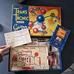 TRANS TRONIC 60 jouef 1959 jouet scientifique radio BON ETAT