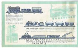 Train LR CATALOGUE echelle O / jouet ancien