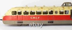 Train echelle O AUTORAIL BUGATTI SNCF / jouet ancien antique toy marescot