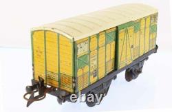 Train echelle O HORNBY WAGON A PRIMEURS vers 1938 / jouet ancien antique toy