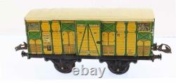 Train echelle O HORNBY WAGON A PRIMEURS vers 1938 / jouet ancien antique toy
