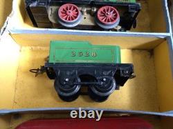 Train électrique Hornby vers 1940/50 dans une malette