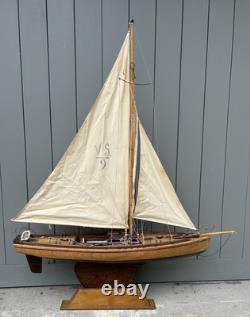 Très Grand Voilier Vogu'enmer Nova Gil Jouet Ancien
