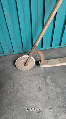 Trottinette Ancienne Début XX ème 1900 en Bois Patinette Rare Enfant Jeu Jouet