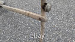 Trottinette Ancienne Début XX ème 1900 en Bois Patinette Rare Enfant Jeu Jouet