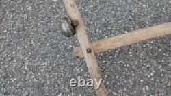 Trottinette Ancienne Début XX ème 1900 en Bois Patinette Rare Enfant Jeu Jouet