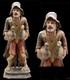 Vendeur D'oies Bois Xviii ème / Bois Sculpté