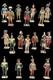 Vertunni 18 Figurines Empire / Antique Toy Soldier