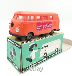 VINTAGE COCA COLA HUNGARIAN USSR BUS VW LENDKEREKES volkswagen VAN FRICTION TOY