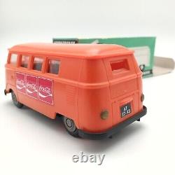VINTAGE COCA COLA HUNGARIAN USSR BUS VW LENDKEREKES volkswagen VAN FRICTION TOY