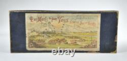 Villard & Weill Jeu de Société Par Monts et par Vaux, Chemin de Fer Aérien 1910
