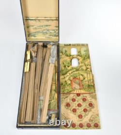 Villard & Weill Jeu de Société Par Monts et par Vaux, Chemin de Fer Aérien 1910